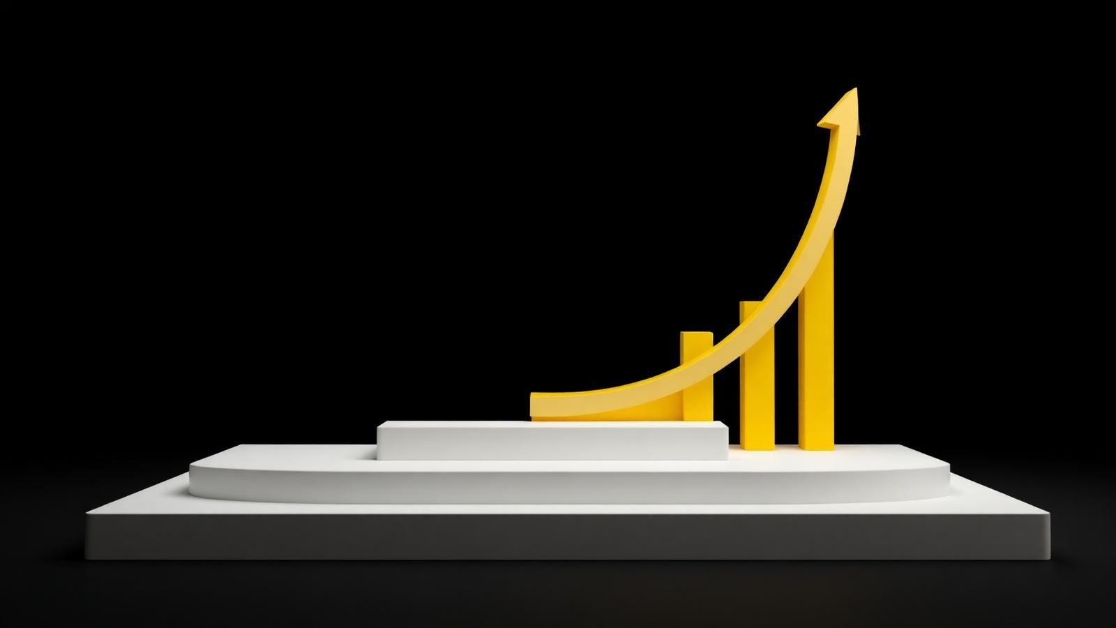 Graph showing upward trend of TikTok ad spend and performance stability